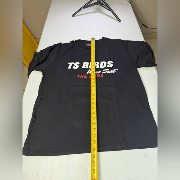 New Travis Scott T'S Birds The Ends Tour Black Long-Sleeve T-Shirt Sz L - Picture 4 of 9